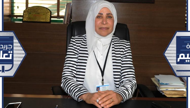 مديرة مركز القياس والتقويم والتنمية المهنية في الهيئة العامة للتعليم التطبيقي والتدريب بالإنابة د. رباح النجادة