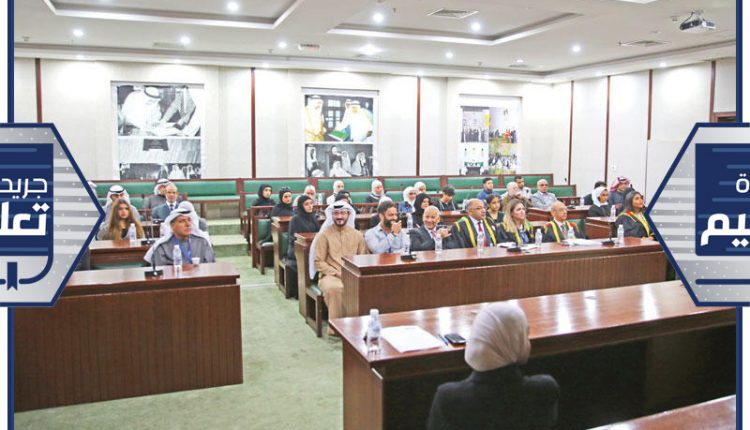 جانب من الحضور في فعالية المسابقة