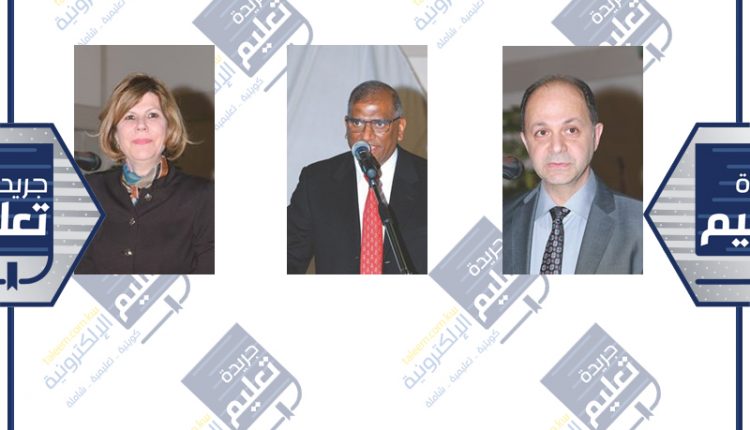 د.علي شرارة﻿ - رالف باليام﻿ - د.روضة عواد ﻿