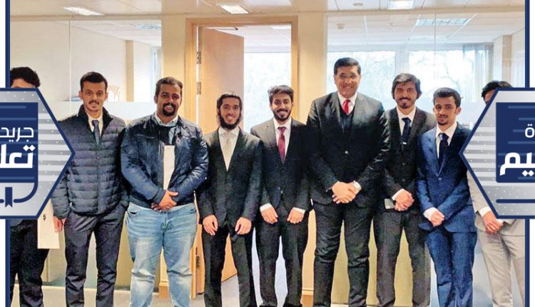 الفارس يتوسط وفد اتحاد بريطانيا