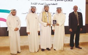 تكريم أحد خريجي الأكاديمية