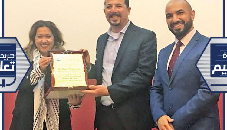 جانب من تكريم ماجد عبدالرحمن