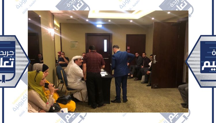جانب من قاعة الاختبارات الشخصية