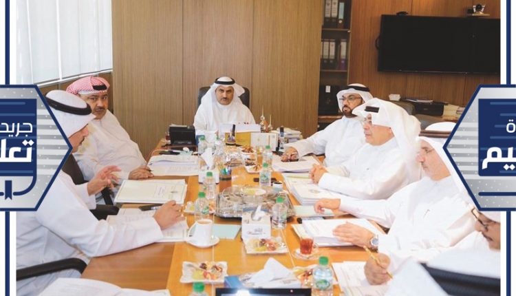 د.سعود الحربي مترئسا اجتماع مجلس الوكلاء ﻿