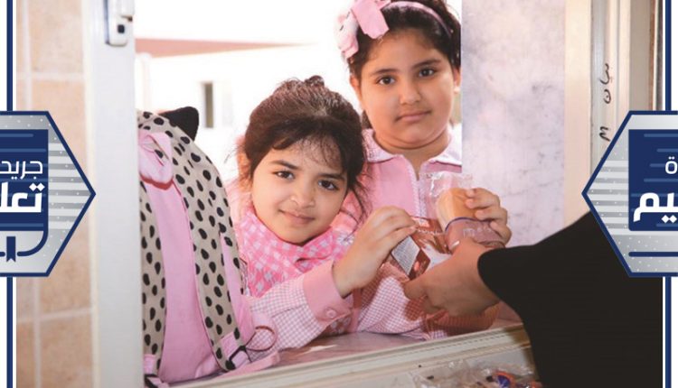 جانب من مشروع المقاصف المدرسية الجديد﻿