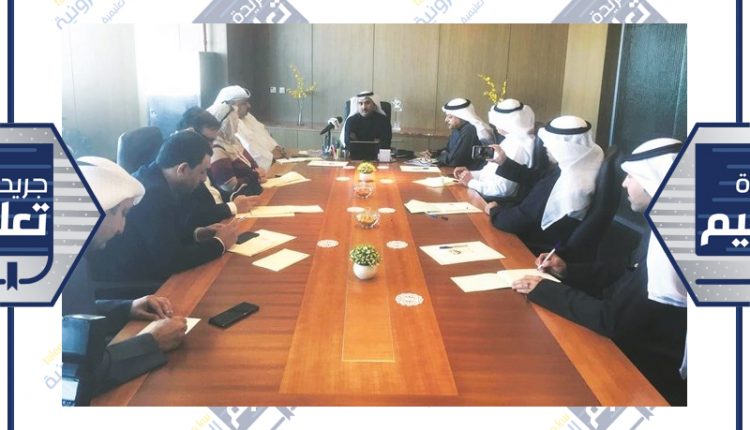 د.سعود الحربي خلال المؤتمر الصحافي