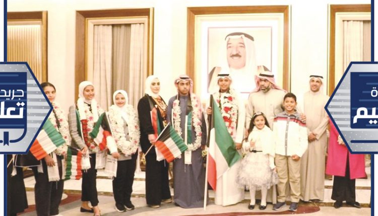 صورة جماعية للوفد المشارك في الأولمبياد﻿