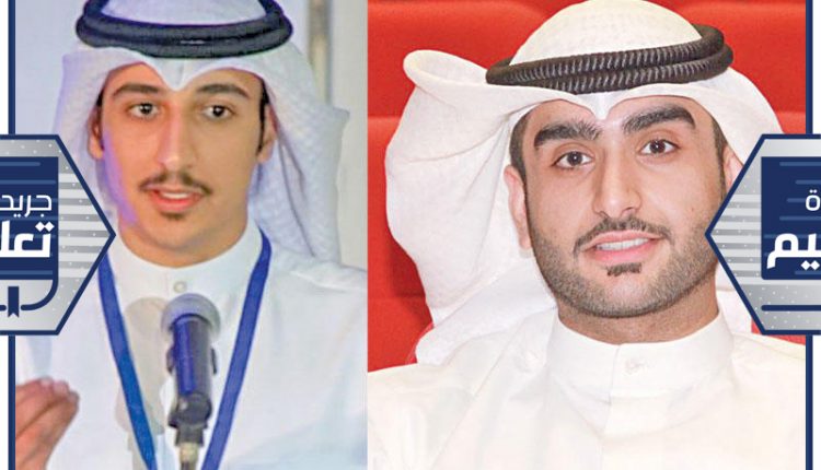 المنسق العام لقائمة الراية التي تخوض انتخابات الاتحاد الوطني لطلبة الكويت في المملكة المتحدة محمد الكندري - المنسق العام للقائمة المستقلة التي تخوض انتخابات "اتحاد بريطانيا" عبدالرحمن بوحمد